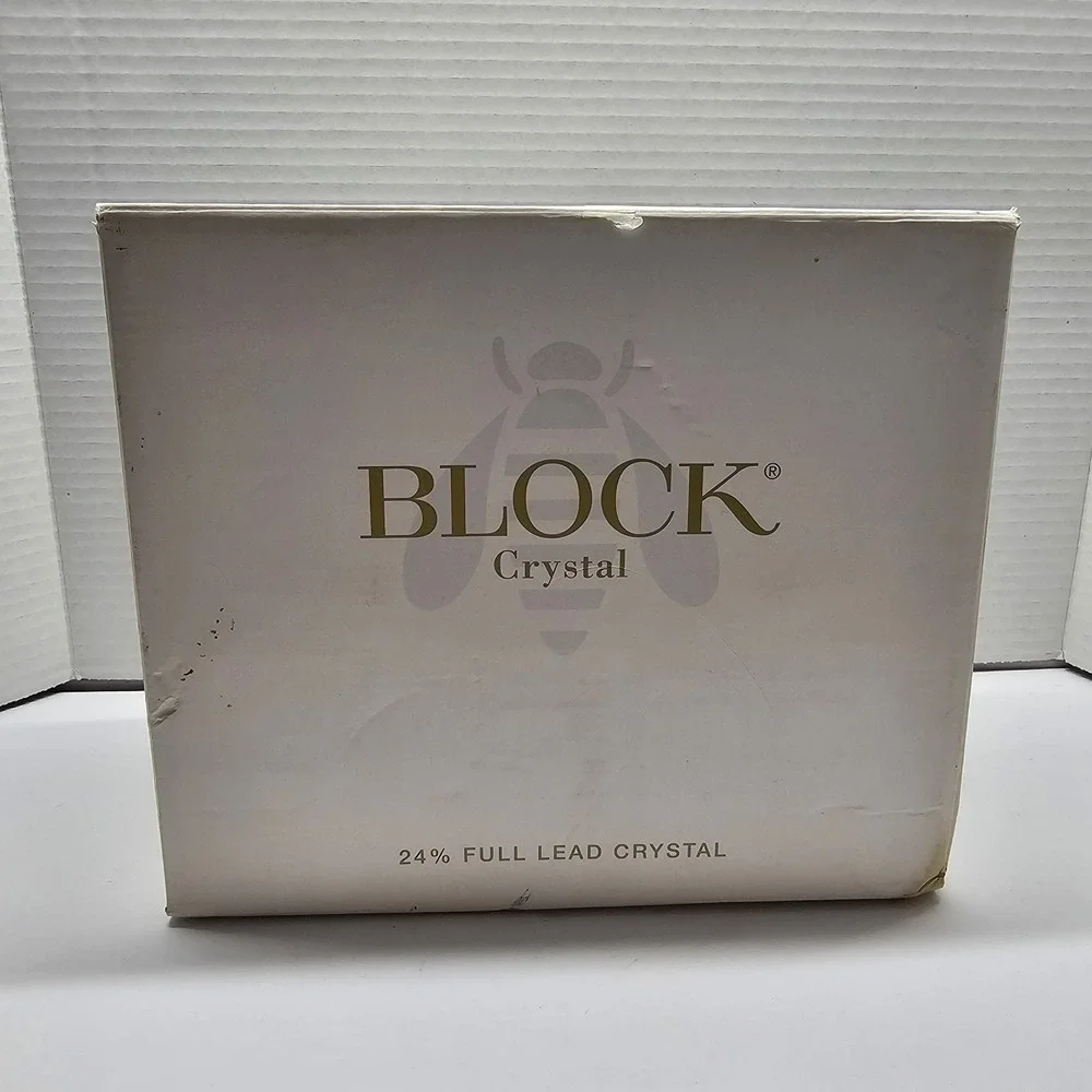 Vtg Block 24%‎ Lead Crystal 7
